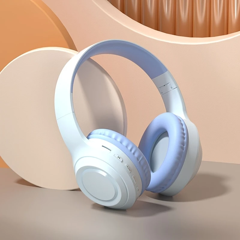 Wireless Folding Earphones Gift Phone Universal Card Insertion Game Low Latency HIFI Call Comfort Matching Wireless Earphones.